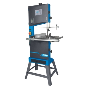 Sega a nastro per legno FERVI 0509/340 con capacità di taglio 340 x 225 mm, velocità 6 ÷ 12 m/s e volano Ø 347 mm -1