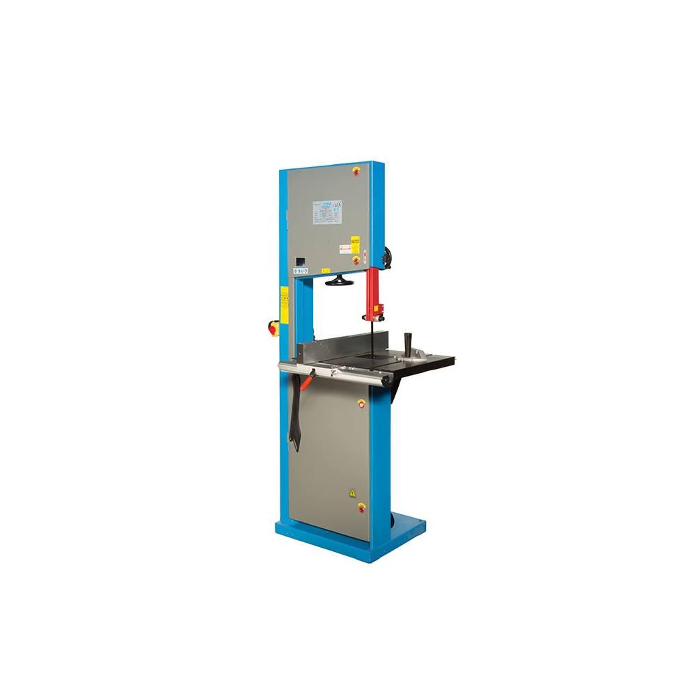 Sega a nastro per legno FERVI 0764/455 con capacità di taglio 445 x 330h mm, velocità 10 m/s e volano Ø 455 mm -4