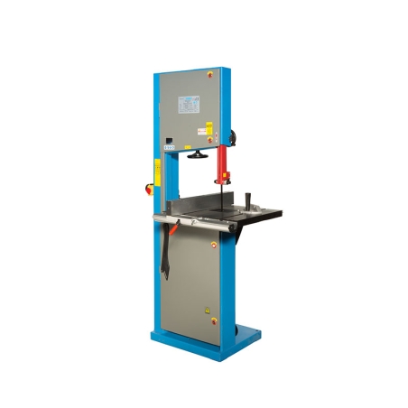 Sega a nastro per legno FERVI 0764/455 con capacità di taglio 445 x 330h mm, velocità 10 m/s e volano Ø 455 mm -4