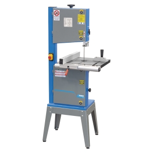 Sega a nastro per legno FERVI FC94/350 con capacità di taglio 335 x 160 mm, velocità 10 ÷ 12 m/s e volano Ø 350 mm -1