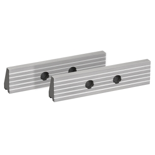 Coppia ganasce rigate di ricambio FERVI M028/100GR da ganasce 100 x 30h mm -1