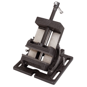 Morsa inclinabile FERVI 0698/100 con apertura 105 mm, ganasce 105 x 47 mm e inclinazione 0°-15°-30°-45°-60°-75°-90° -1