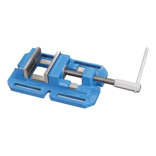 Morsa trapano FERVI M027/200 con apertura 200 mm, ganasce 200 x 60 mm e dimensioni base 485 x 295 mm -1