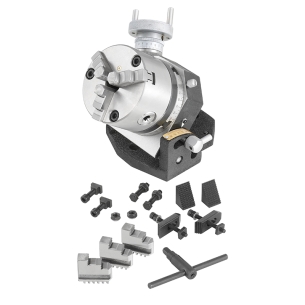 Tavola girevole basculante con mandrino FERVI T017/100 da mandrino 100 mm -1