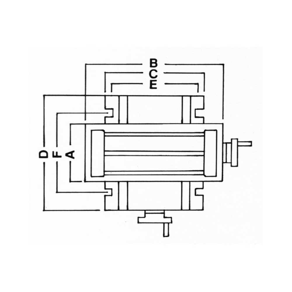 Tavola a croce girevole FERVI T014G -2