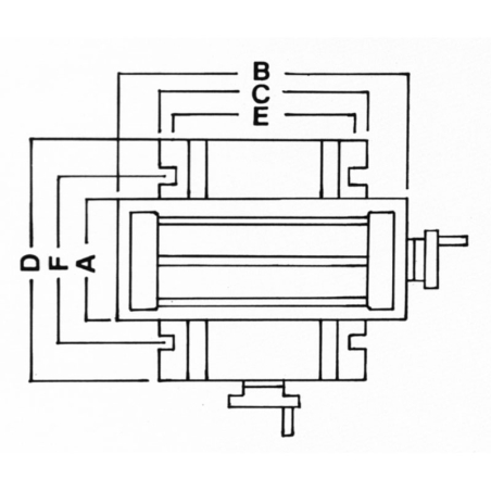 Tavola a croce FERVI T015/E -2