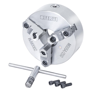Mandrino a 3 griffe reversibili autocentrante di precisione FERVI M005A/200 -1