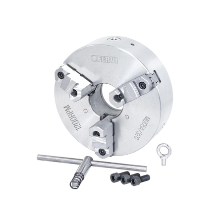 Mandrino a 3 griffe reversibili autocentrante di precisione FERVI M005A/320 -2