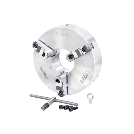 Mandrino a 3 griffe reversibili autocentrante di precisione FERVI M005A/400 -1