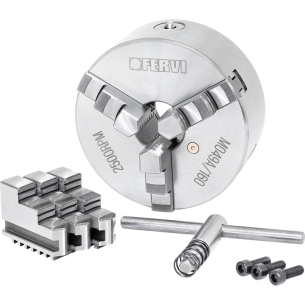 Mandrino a 3+3 griffe autocentrante di precisione FERVI M049A/320 -1