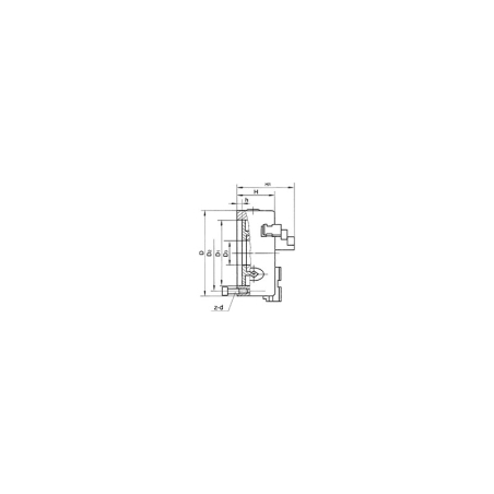 Mandrino autocentrante di precisione 4+4+4 griffe FERVI M076A/125 -4
