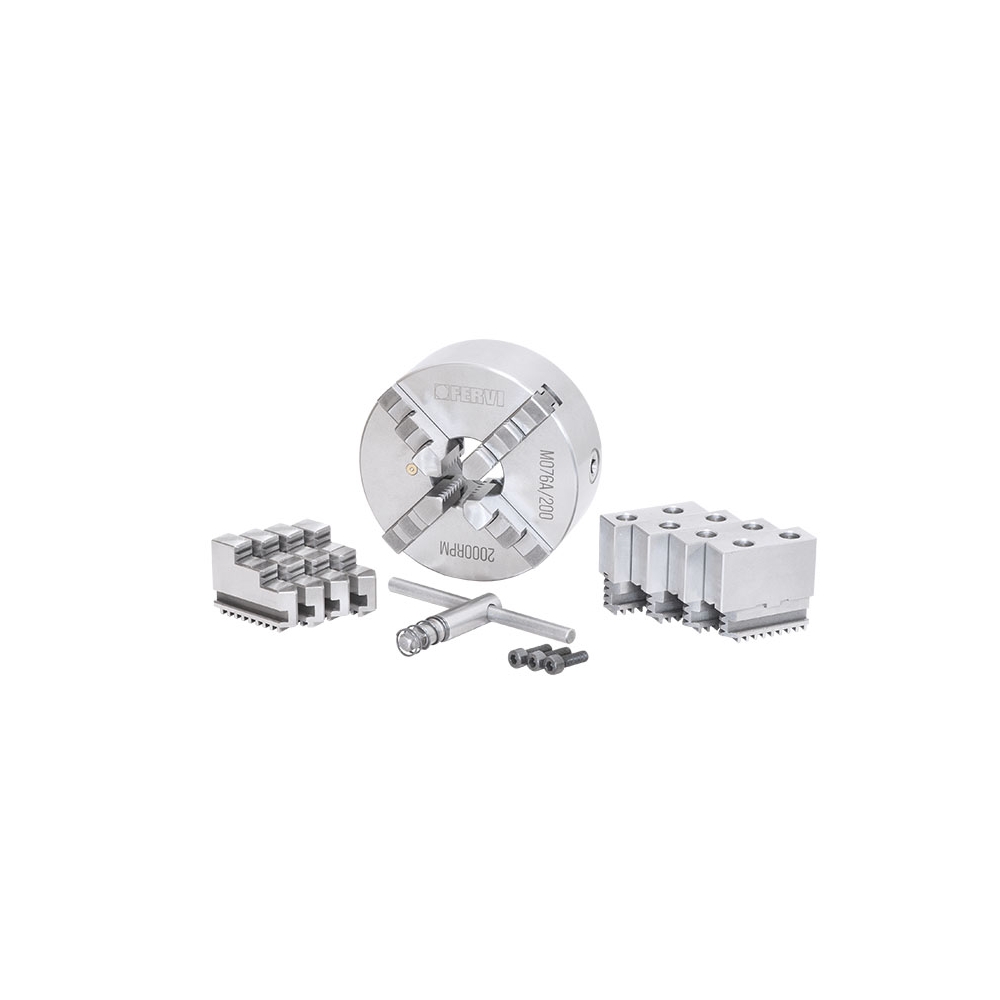 Mandrino autocentrante di precisione 4+4+4 griffe FERVI M076A/200 -2