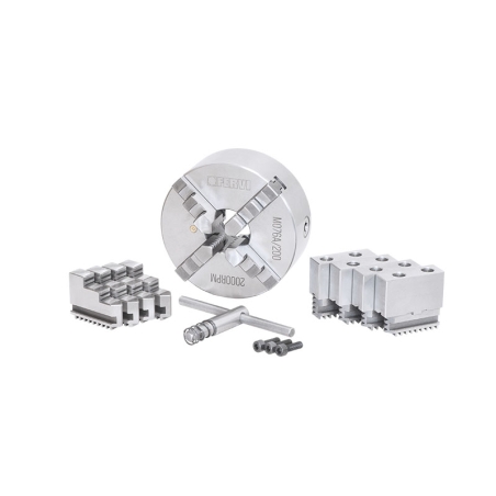 Mandrino autocentrante di precisione 4+4+4 griffe FERVI M076A/200 -2