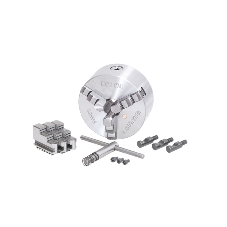 Mandrino a 3+3 griffe autocentrante di precisione Camlock FERVI M078A/160/D1-4 -2
