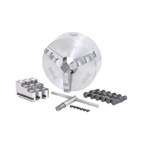 Mandrino a 3+3 griffe autocentrante di precisione Camlock FERVI M078A/250/D1-6 -1
