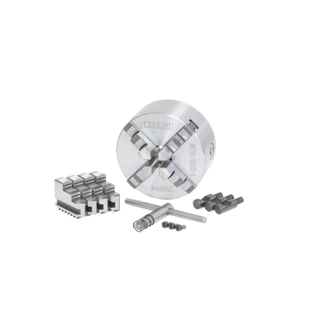 Mandrino a 4+4 griffe autocentrante di precisione Camlock FERVI M079A/160/D1-4 -3