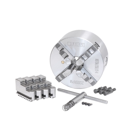 Mandrino a 4+4 griffe autocentrante di precisione Camlock FERVI M079A/200/D1-4 -2