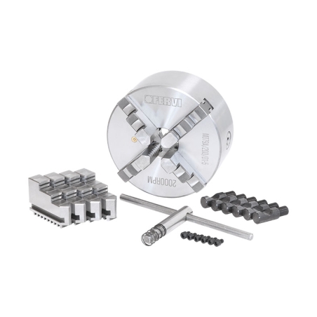 Mandrino a 4+4 griffe autocentrante di precisione Camlock FERVI M079A/200/D1-5 -3
