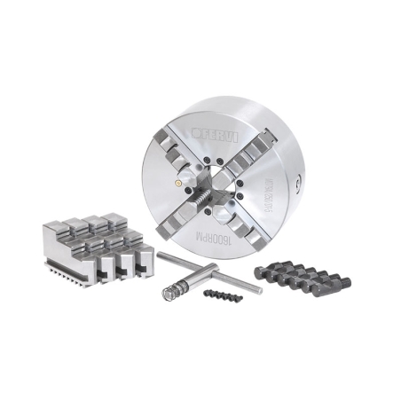 Mandrino a 4+4 griffe autocentrante di precisione Camlock FERVI M079A/250/D1-5 -2