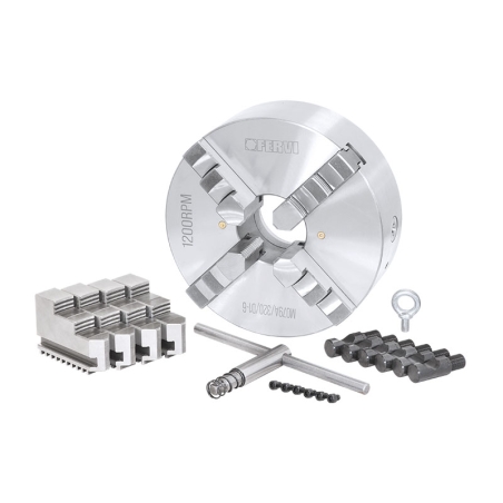 Mandrino a 4+4 griffe autocentrante di precisione Camlock FERVI M079A/320/D1-6 -1