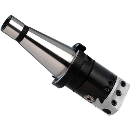 Testina per alesare centesimale FERVI T010/5003 con attacco CM/MT3-DIN228A, corpo testina Ø 50 mm e bareni Ø 12 mm -1