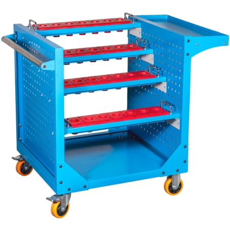 Carrello portaconi FERVI P440A con dimensioni 1080 x 656 x 830h mm e conicità ISO 40 -1