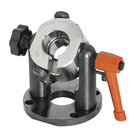 Smonta mandrino inclinabile FERVI S007/30 con dimensioni 230 x 150h mm e base Ø 150 mm -1