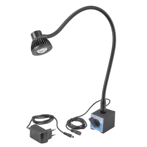 Lampada a Led per macchine utensili FERVI 0536A con altezza 600 mm, alimentazione 230 V 5 W e diametro 60 mm -1