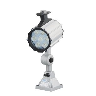 Lampada a led per macchine utensili FERVI 0537A con altezza 100 mm, alimentazione 24 V 7 W e flusso luminoso 700 lm -1