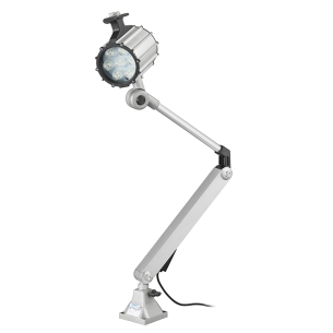 Lampada a led per macchine utensili FERVI 0538A con altezza 650 mm, alimentazione 24 V 7 W e flusso luminoso 700 lm -1