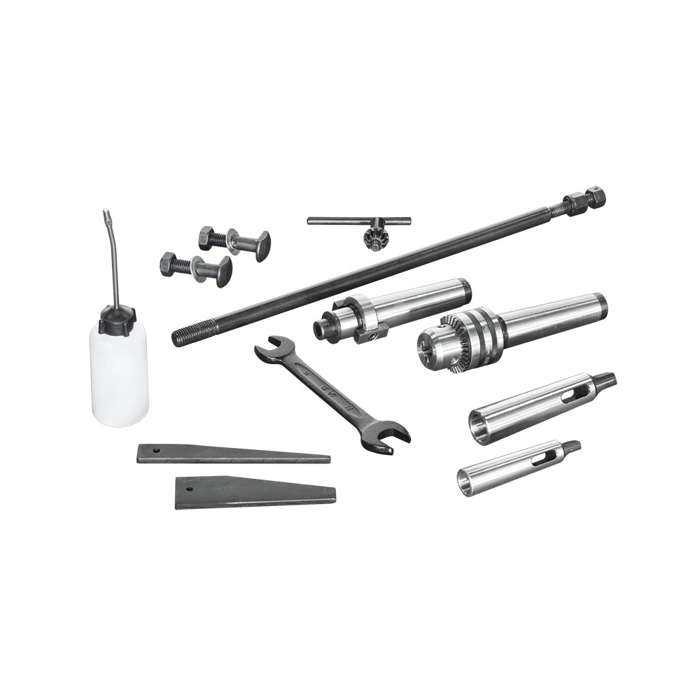 Trapano fresa da banco ad ingranaggi FERVI T044/230V con foratura ø 40/45 mm -3