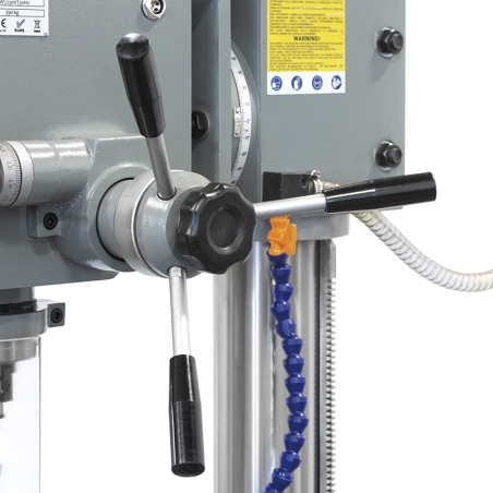 Trapano fresa ad ingranaggi FERVI T047/400V con foratura Ø 32/40 mm -4