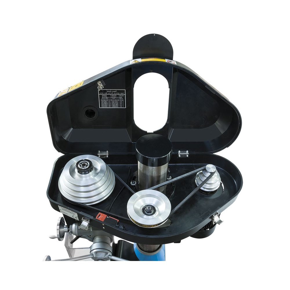 Trapano fresa da banco FERVI T046 con foratura 32 mm -2