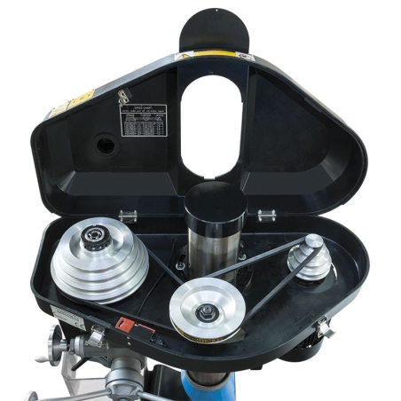 Trapano fresa da banco FERVI T046 con foratura 32 mm -2