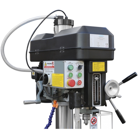 Trapano fresa a colonna FERVI T052/400V con foratura 32 mm -2