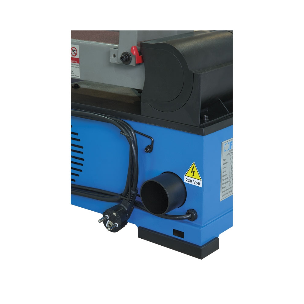 Levigatrice a nastro da banco inclinabile FERVI 0523 con motore 230 V -2