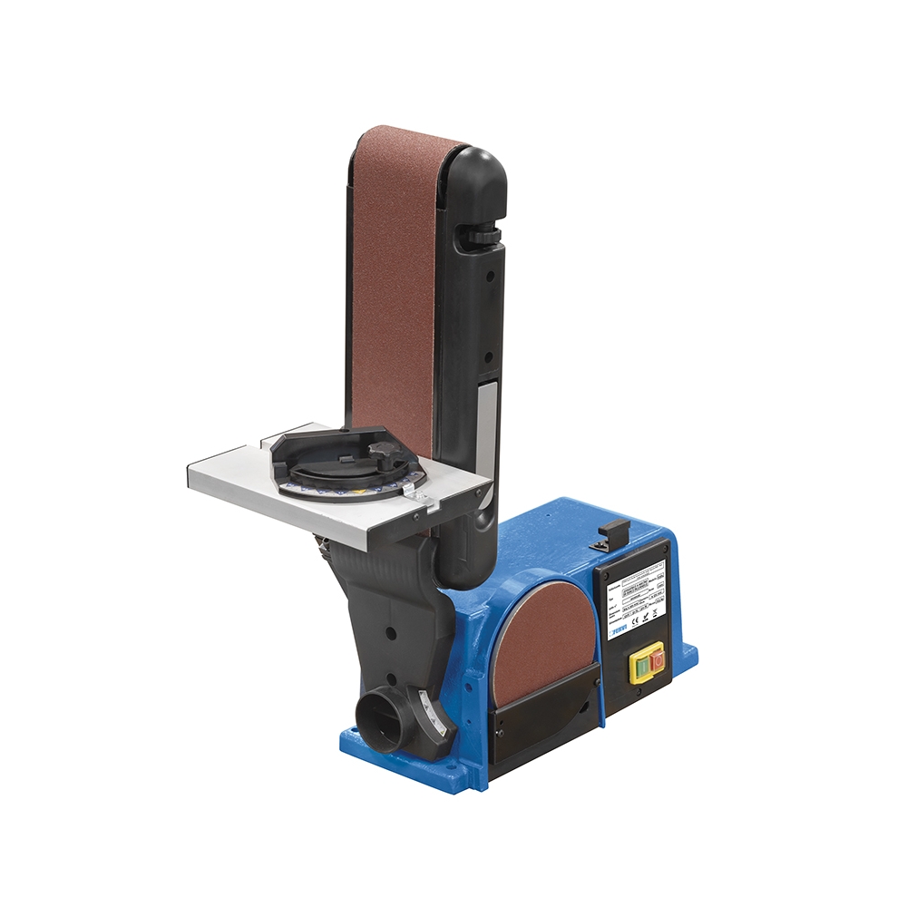 Levigatrice a nastro da banco inclinabile FERVI 0564 con motore 230 V -2