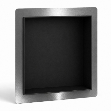 Nicchia a Scomparsa 295x295 mm 1212 EYP11 Nero Matt Progress Profiles -2