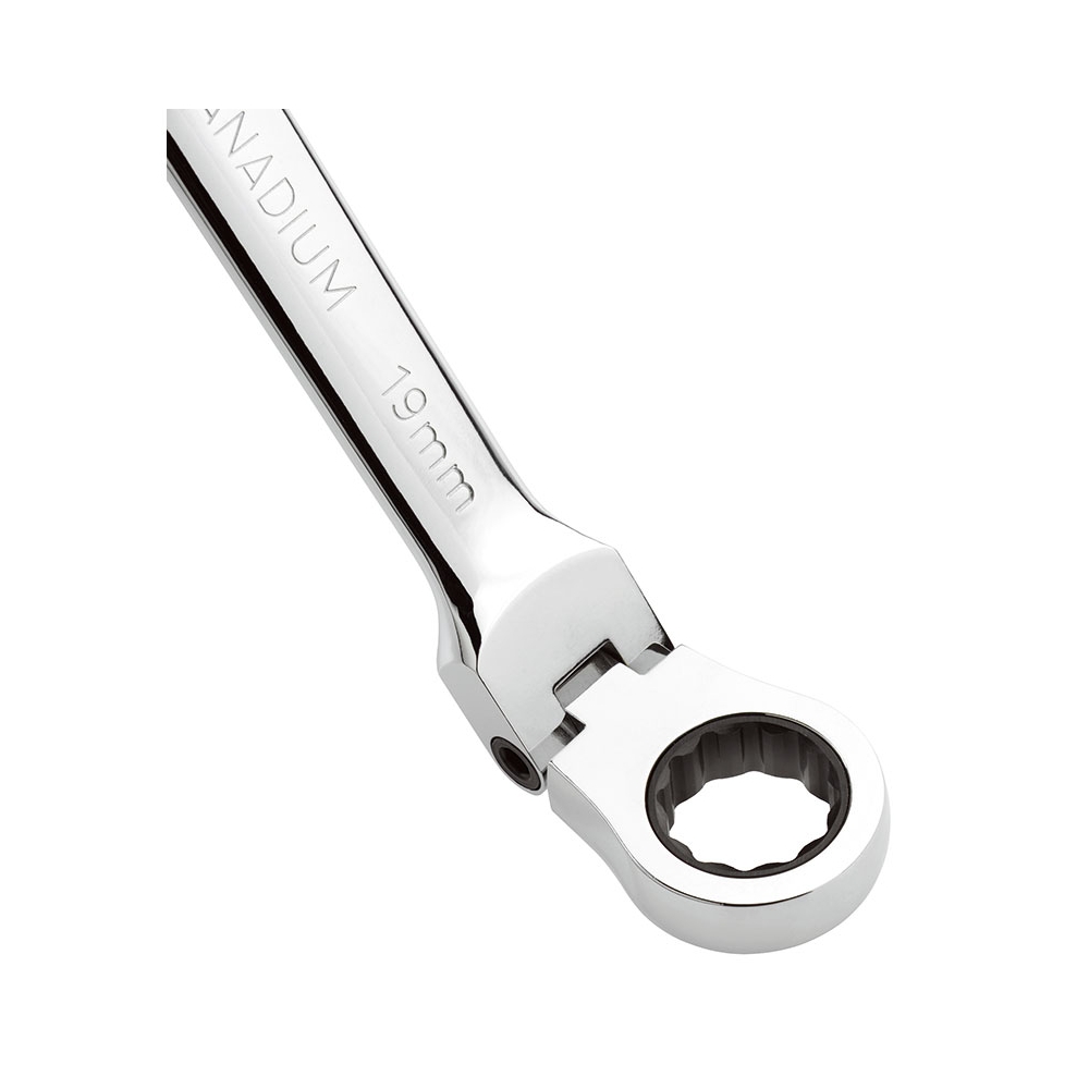 FERVI Serie 7 Chiavi Combinate a Cricchetto Snodato 8-19mm -2