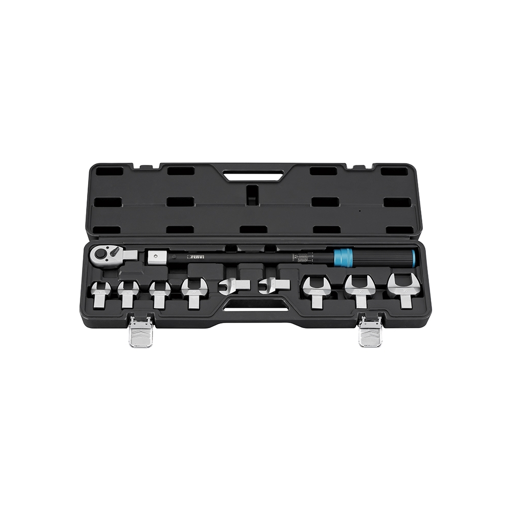FERVI Set Chiave Dinamometrica 40-210 Nm Teste a Forchetta