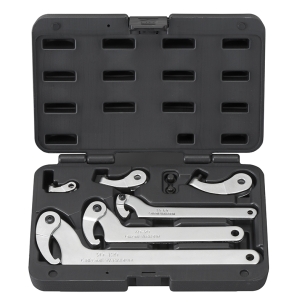 FERVI Set Chiavi a Settore Regolabili 35-120 mm CrMo