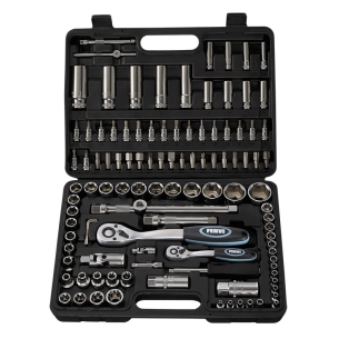FERVI Serie 108 Chiavi a Bussola 1/4" e 1/2" in Valigetta