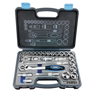 FERVI Serie Chiavi a Bussola 1/2" 8-32mm con Cricchetto