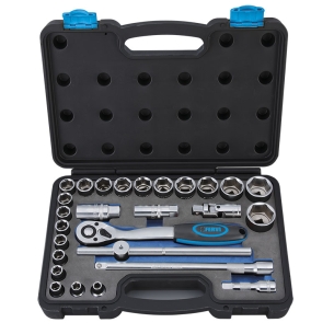 FERVI Serie 27 Bussole Esagonali a Pollice 1/2" Cromo Vanadio