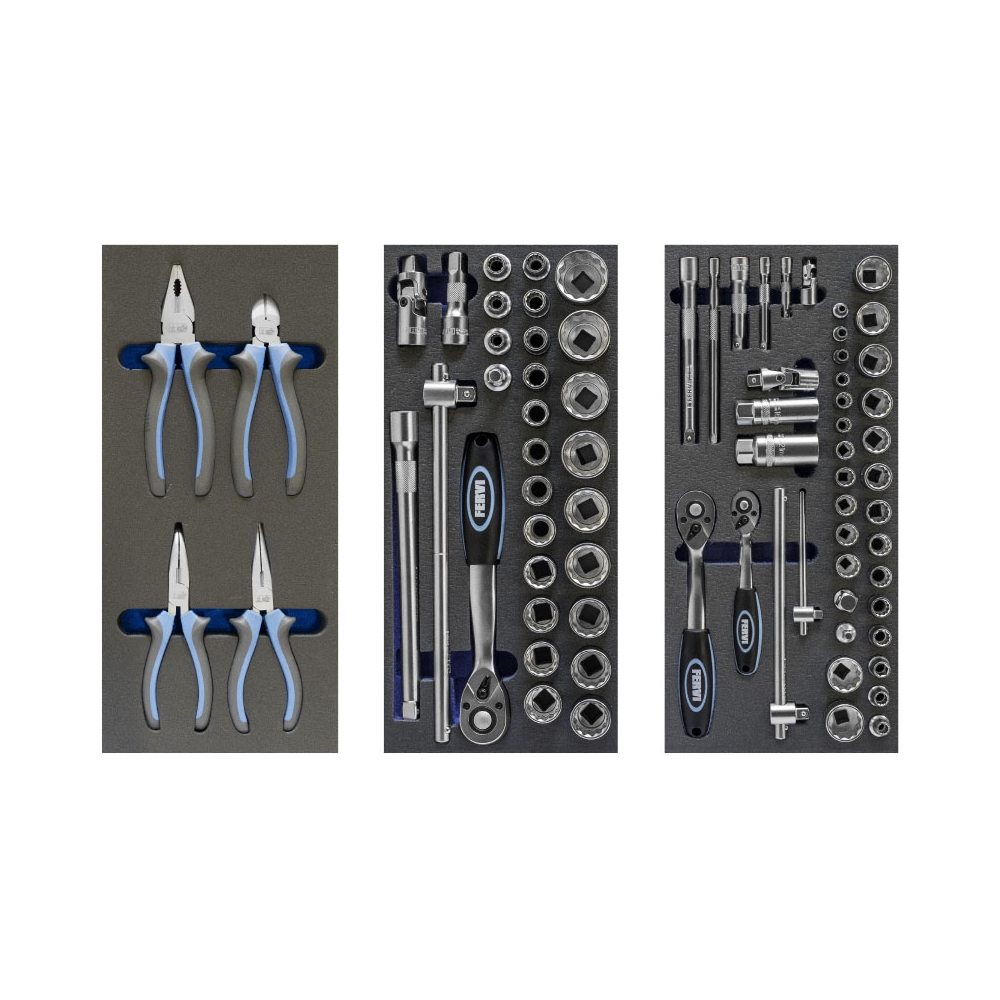 FERVI Carrello Porta Utensili 7 Cassetti Mod. C960/CC01