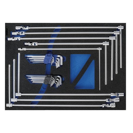 FERVI Serie Chiavi a T Bussola Snodata 7-19mm Mod. TM01/010