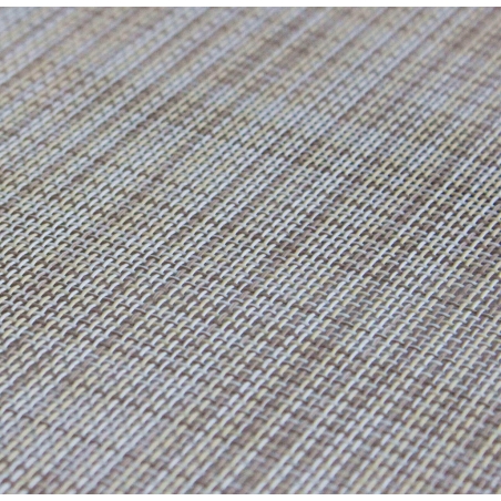 Brandina da spiaggia rimini con tettuccio in metallo e tessuto textilene beige