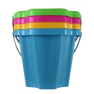 Secchiello squadrato in plastica 18 x 16 cm -1