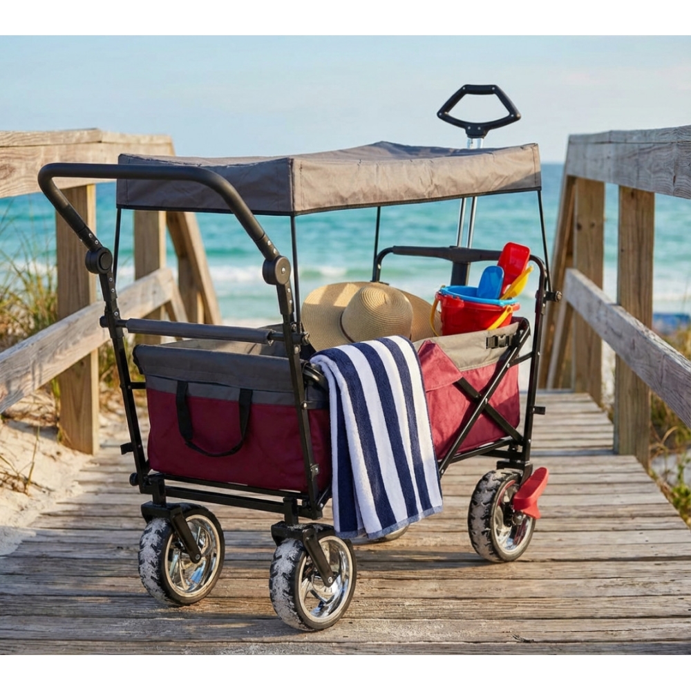 Carrello da spiaggia e campeggio con tettuccio BALTICEDENYA