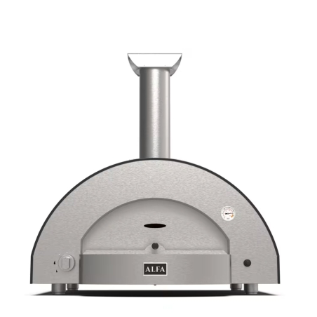 Forno a GAS GPL 4 pizze Grigio Ardesia ALFA REFRATTARI Classico -1